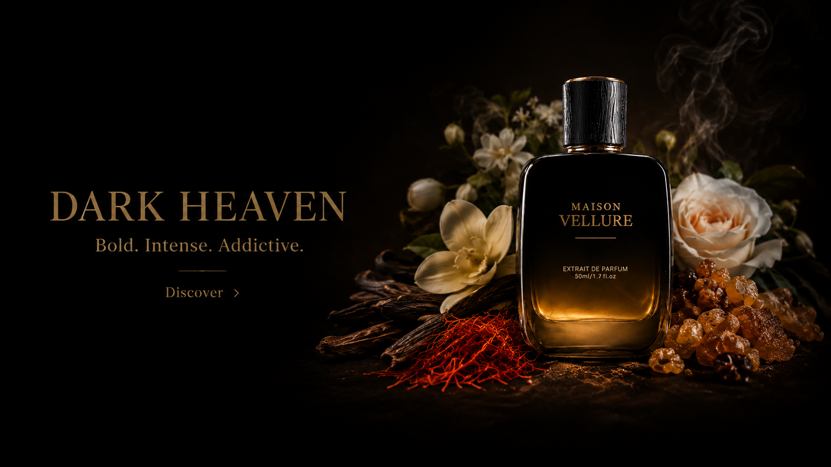 Maison Vellure Dark Heaven — Bold. Intense. Addictive.